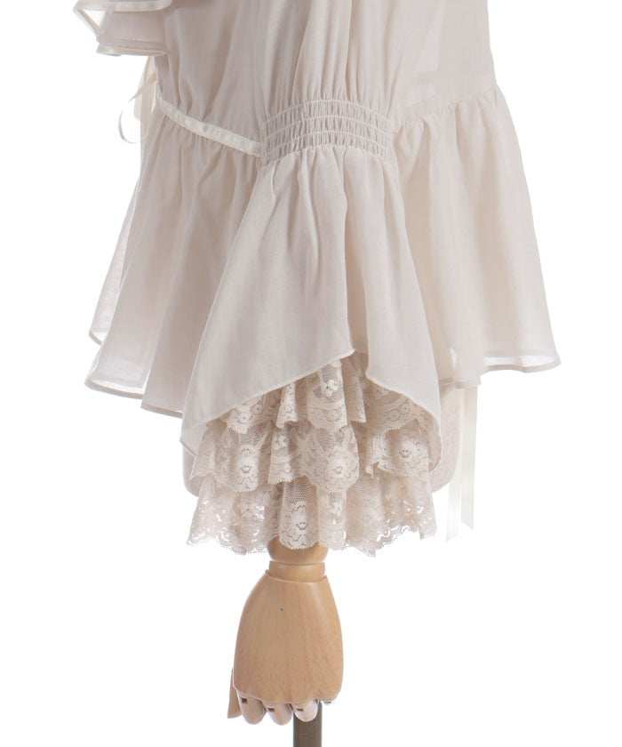 Lace Sleeve Frill Bolero – axes femme from JAPAN
