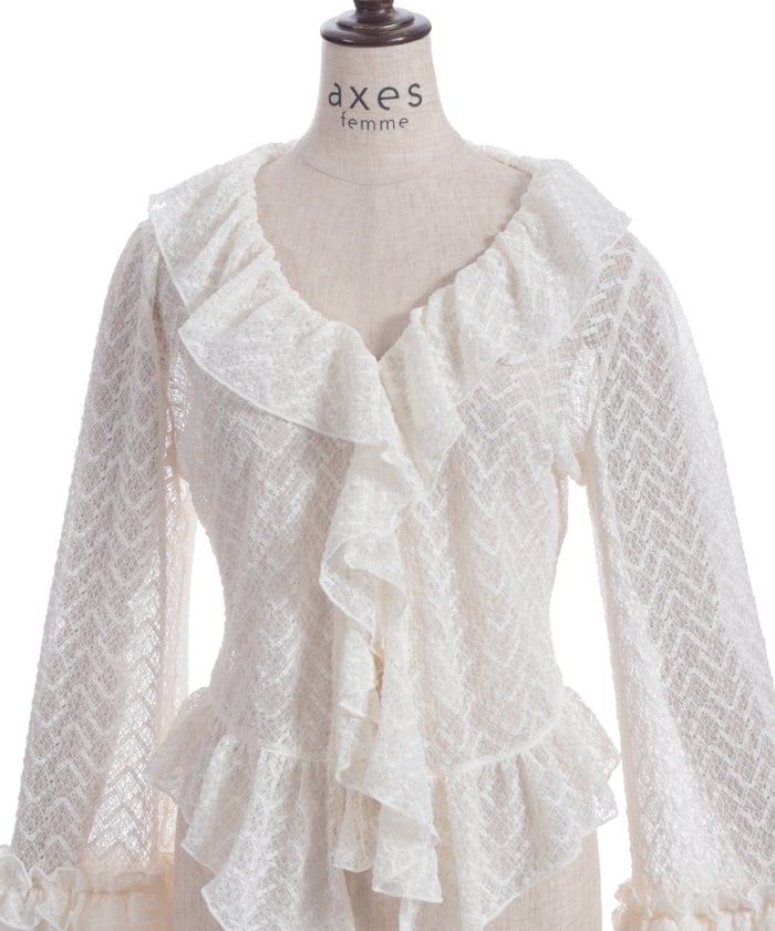 Cut Lace Bolero – axes femme from JAPAN