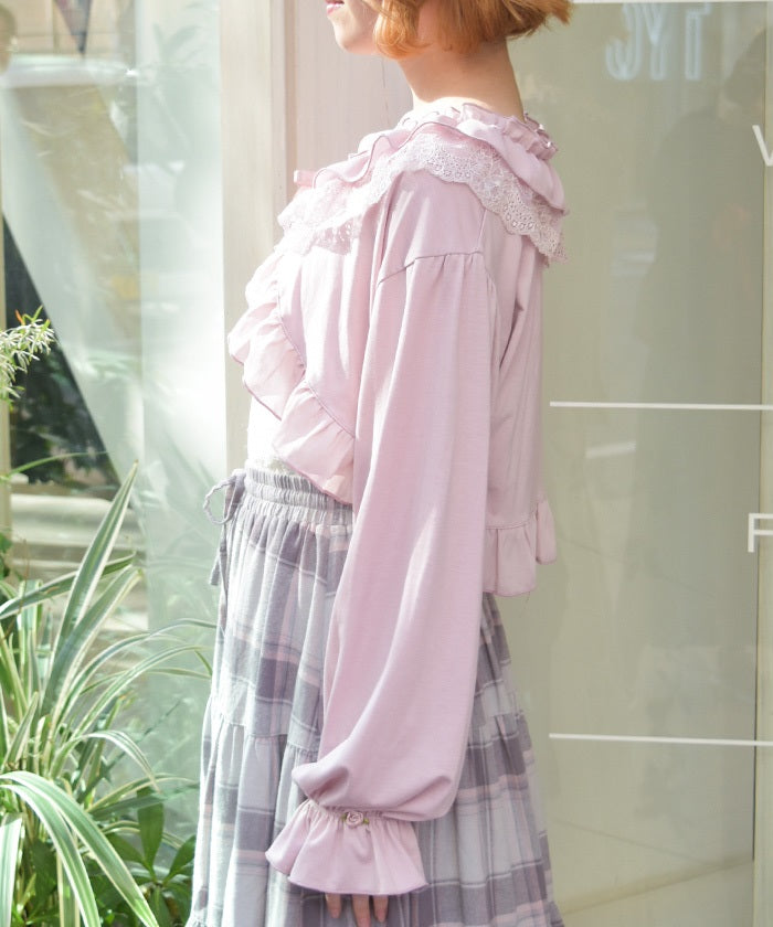 Frill Cut-and-Sewn Bolero – axes femme from JAPAN