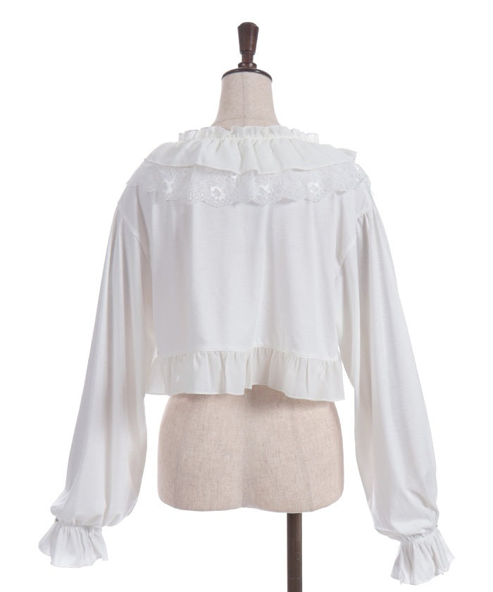 Frill Cut-and-Sewn Bolero – axes femme from JAPAN