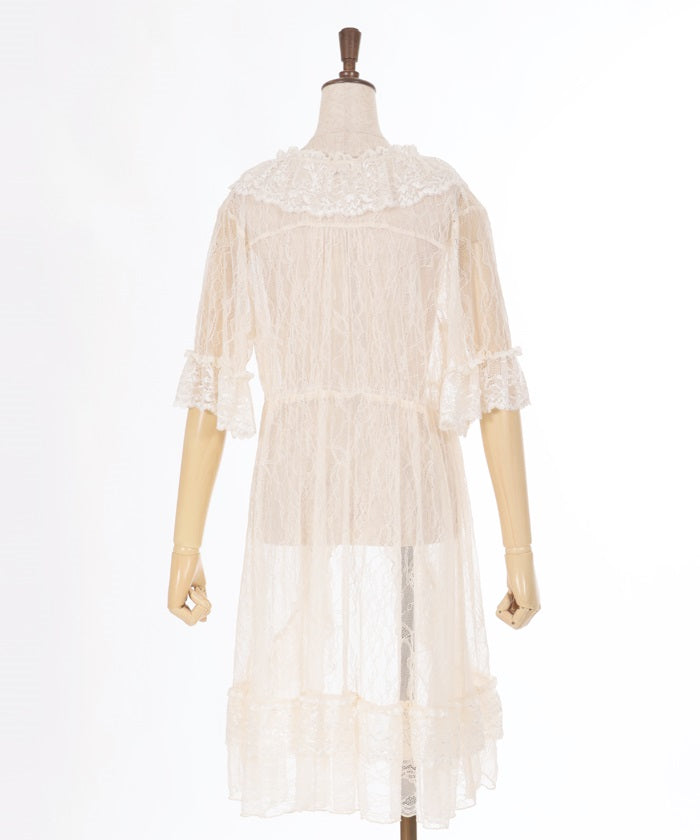 Frill Lace Gown – axes femme from JAPAN