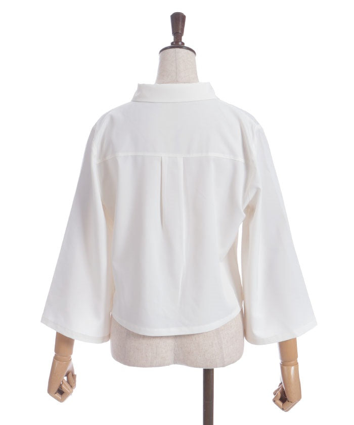 はちさま専用 Higanbana Embroidery Short Shirt – axes femme from JAPAN