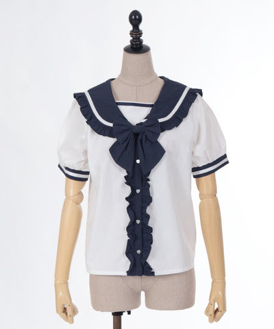 Sailor Collar Blouse