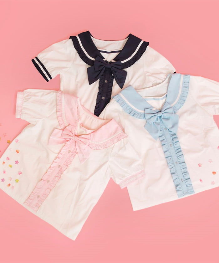 Sailor Collar Blouse