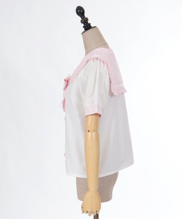 Sailor Collar Blouse