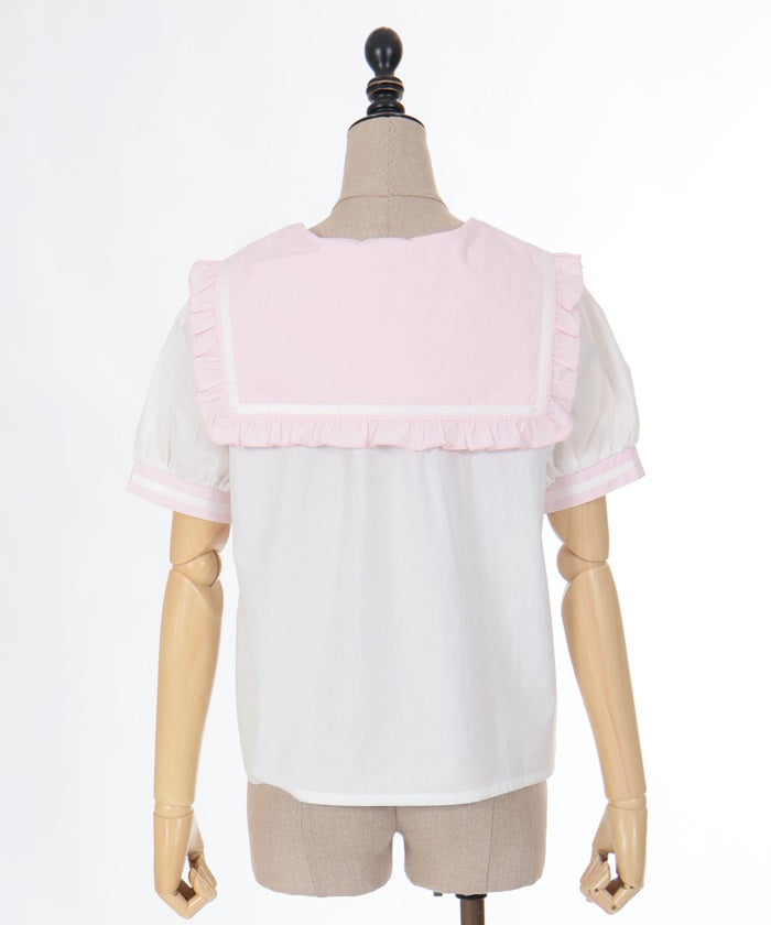 Sailor Collar Blouse