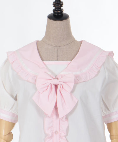 Sailor Collar Blouse