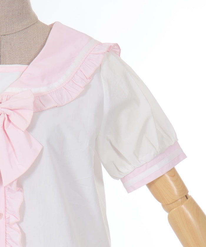 Sailor Collar Blouse