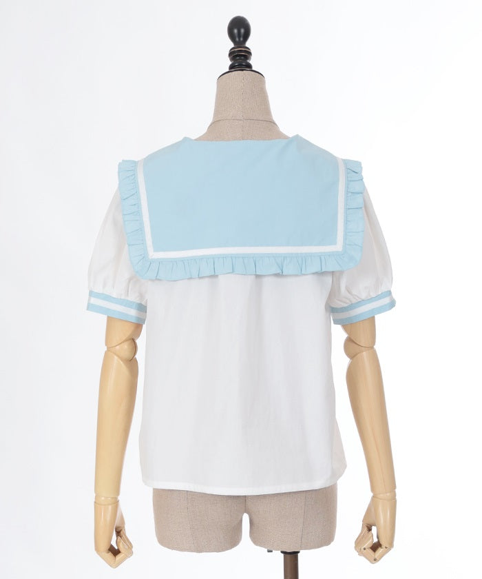 Sailor Collar Blouse