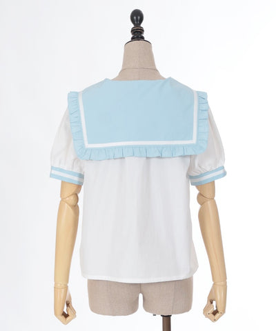 Sailor Collar Blouse