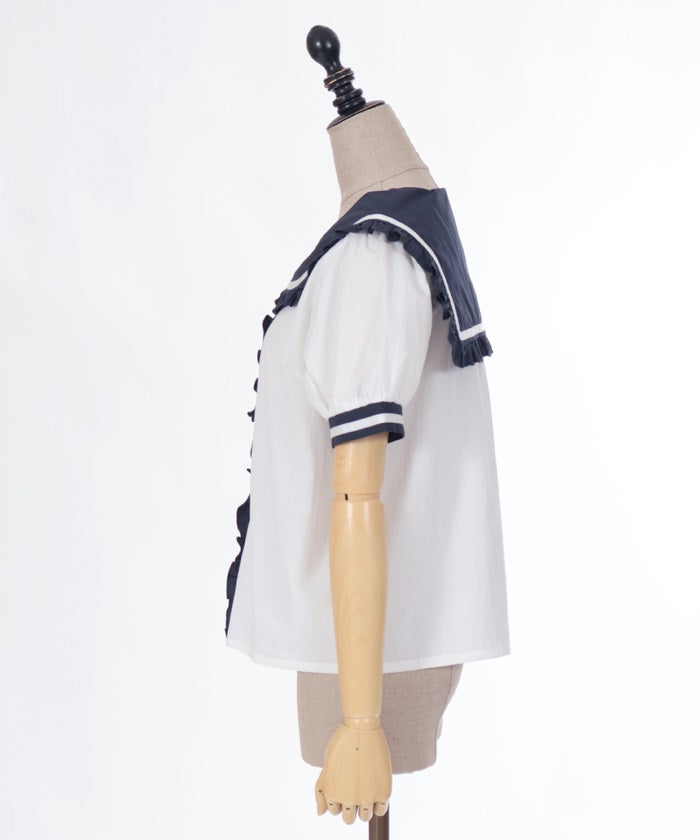 Sailor Collar Blouse