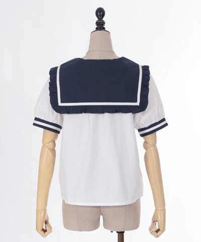 Sailor Collar Blouse