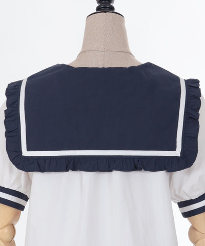 Sailor Collar Blouse