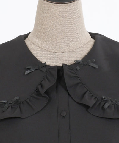 Petit Ribbon Big Collar Blouse