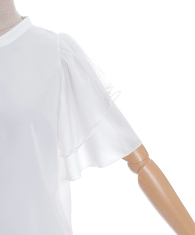 Frill Sleeve Short-Sleeved Blouse