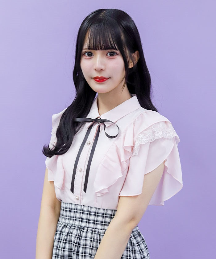 Dot Tulle Doll Blouse by Angelic Pretty