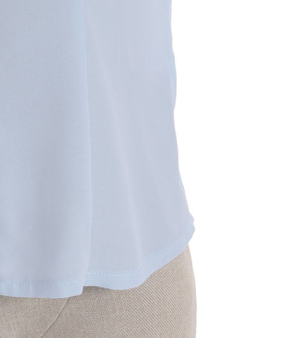 Marine Charm Ribbon Blouse