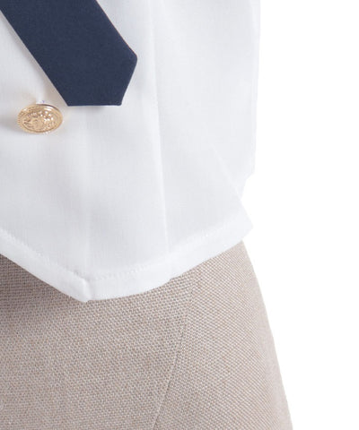 Double Button Sailor Blouse