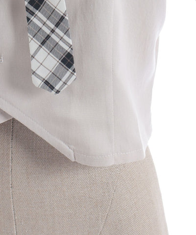 Double Button Sailor Blouse