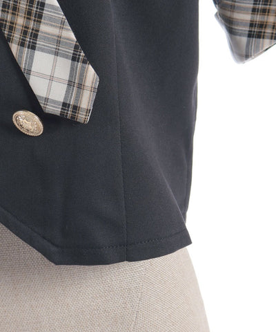 Double Button Sailor Blouse