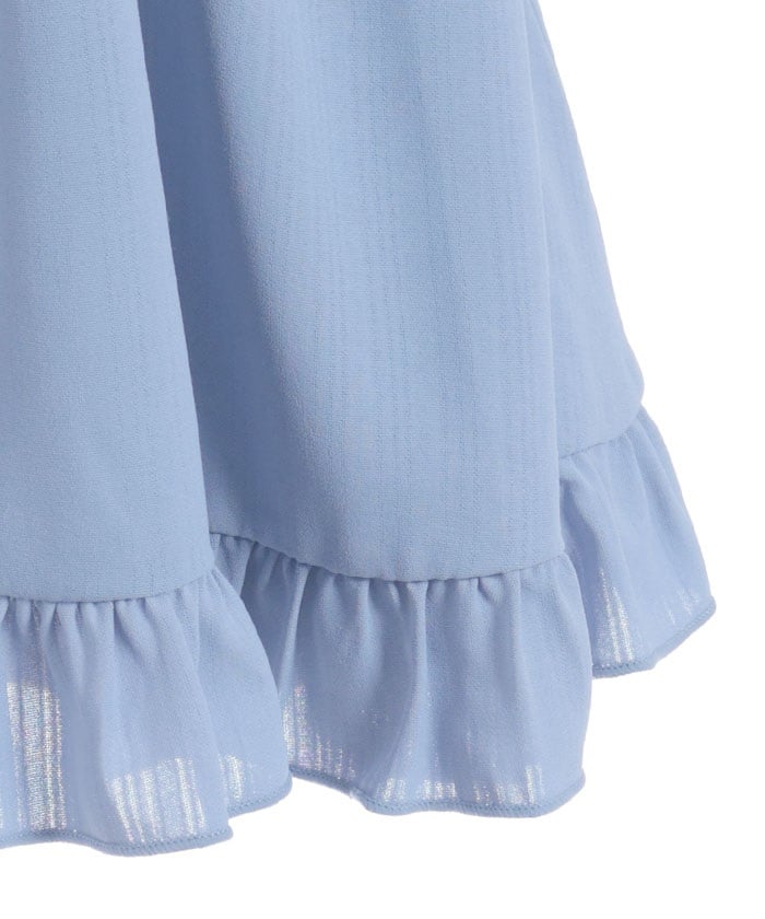 Topping Ribbon Long Blouse