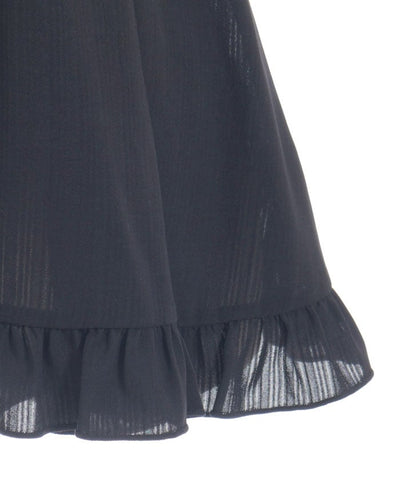 Topping Ribbon Long Blouse