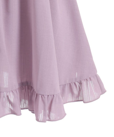 Topping Ribbon Long Blouse