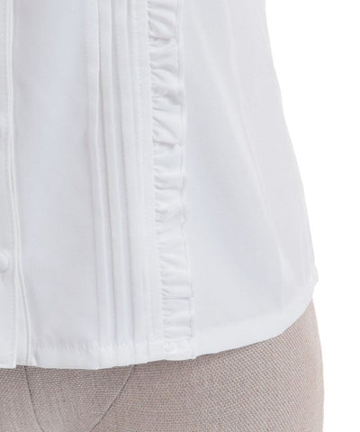 Ribbon Frill Short Sleeve Blouse