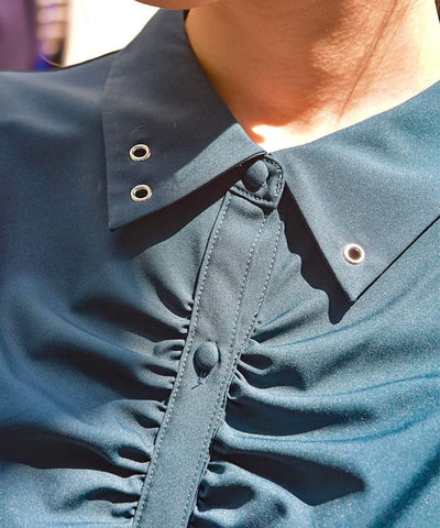 Gather & Flare Sleeve Blouse