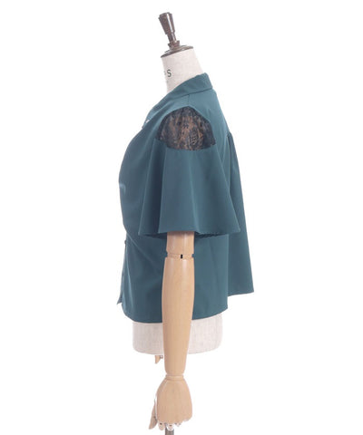 Gather & Flare Sleeve Blouse