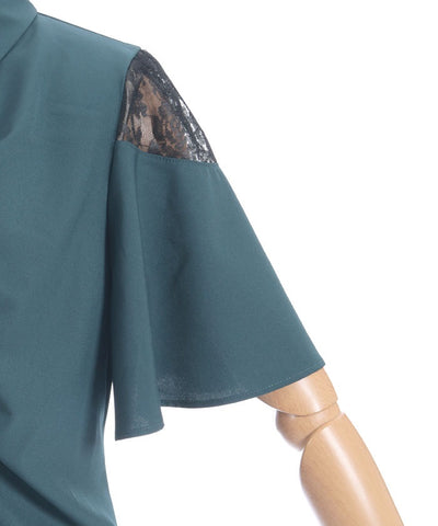 Gather & Flare Sleeve Blouse