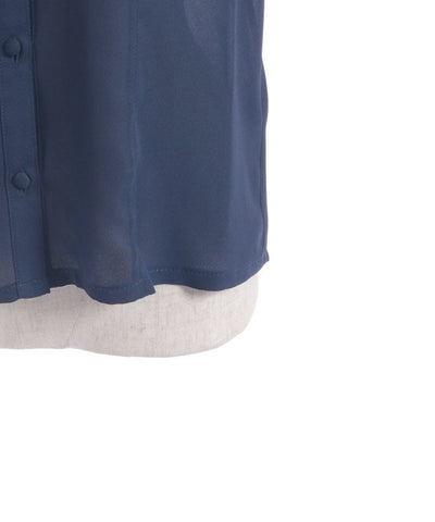 Lace & Frill Blouse with Jabot