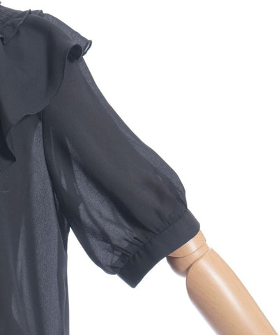 Lace & Frill Blouse with Jabot
