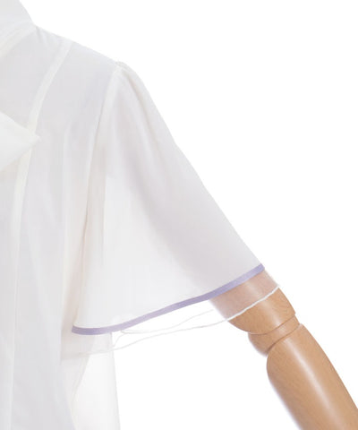 Hydrangea Embroidery Ribbon Blouse