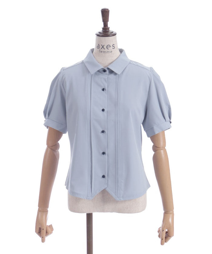 Eyelet & Chain Ribbon Blouse