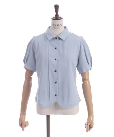 Eyelet & Chain Ribbon Blouse