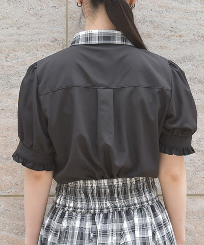 Tie Design Color Scheme Collar Blouse
