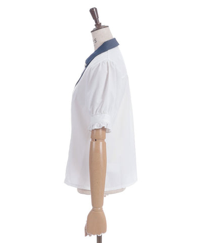 Tie Design Color Scheme Collar Blouse