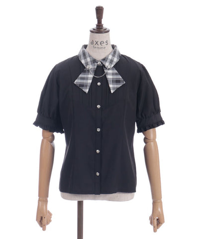 Tie Design Color Scheme Collar Blouse