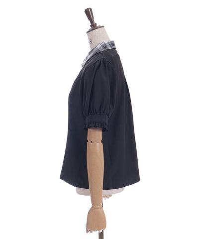 Tie Design Color Scheme Collar Blouse