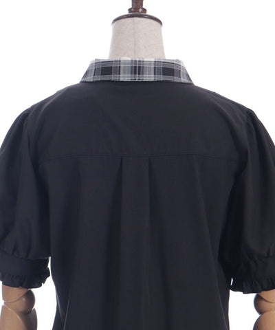 Tie Design Color Scheme Collar Blouse