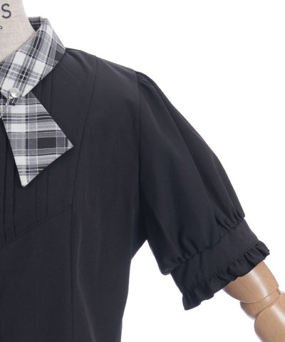 Tie Design Color Scheme Collar Blouse