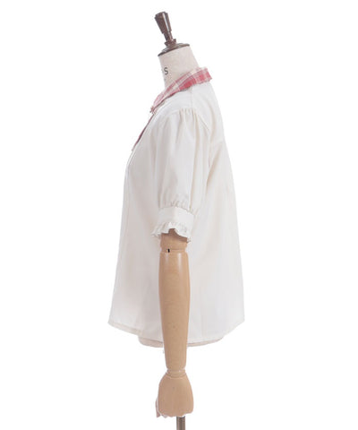 Tie Design Color Scheme Collar Blouse