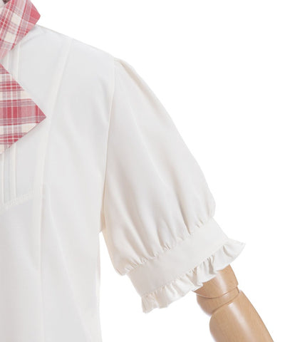 Tie Design Color Scheme Collar Blouse