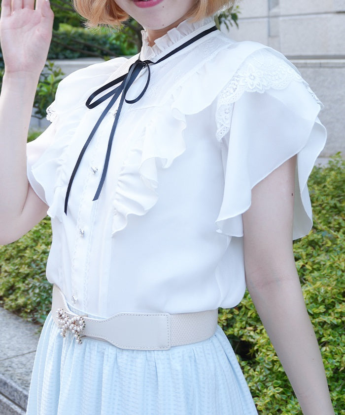 Tulip Sleeve Blouse – axes femme from JAPAN
