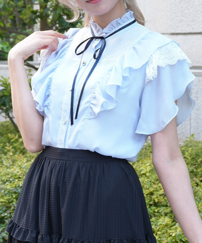 Tulip Sleeve Blouse – axes femme from JAPAN