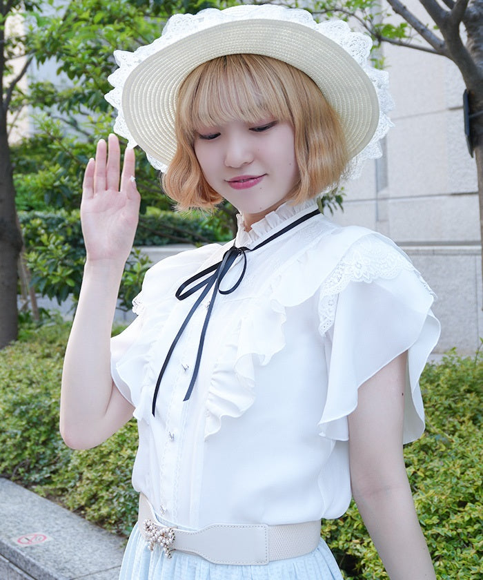 Tulip Sleeve Blouse – axes femme from JAPAN