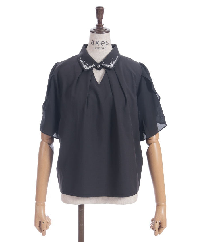 その他 *STELLA* Stella Embroidery Blouse – axes femme from JAPAN