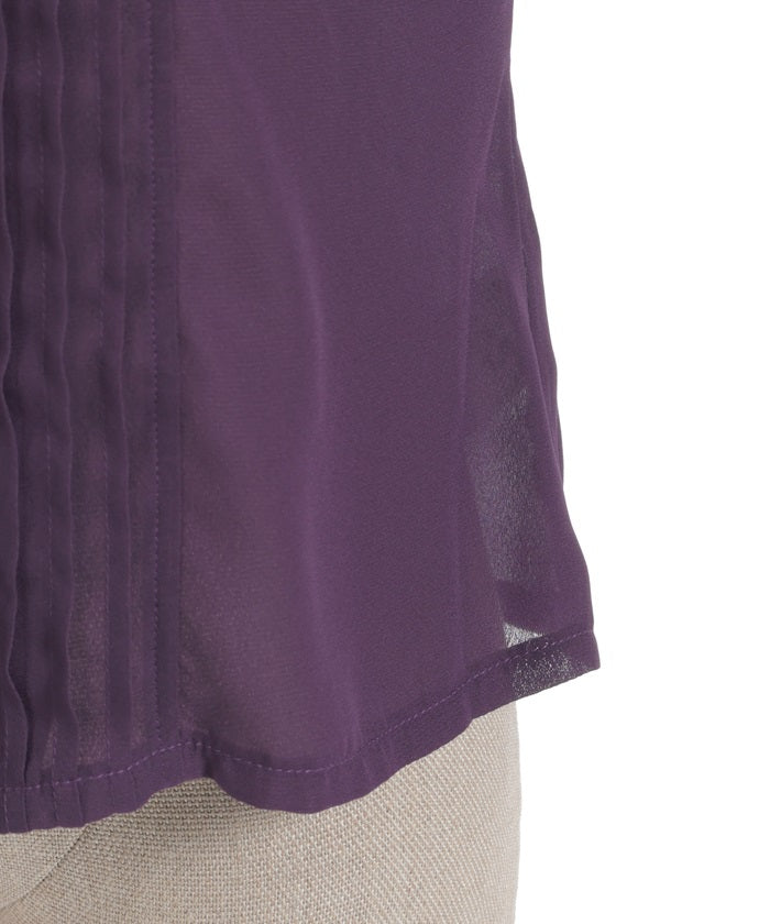 2-Way Ribbon Flare Sleeve Blouse