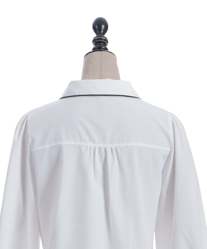 Gothic Butterfly Embroidery Blouse